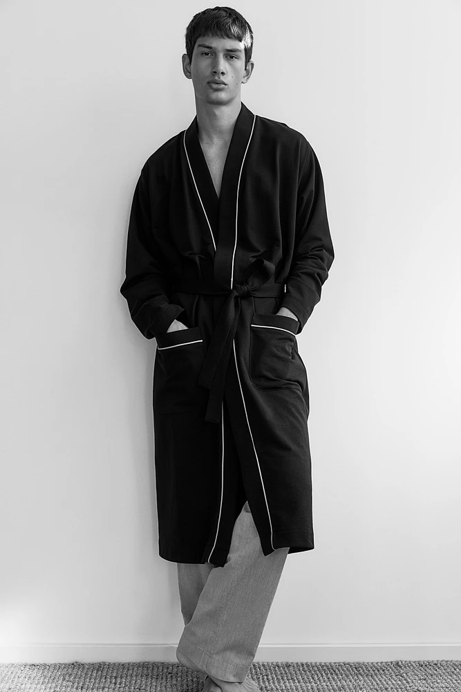 Jersey Bathrobe