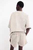 Short-Sleeved Sweatshirt