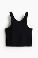 Seamless Sports Cropped Tank Top DryMove™