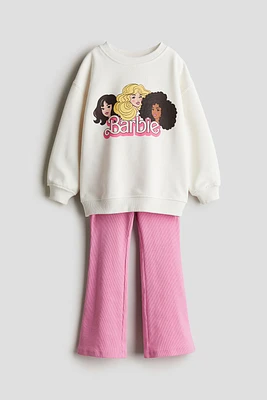 Ensemble 2 pièces avec chandail et legging