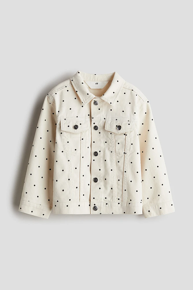 Patterned Twill Jacket