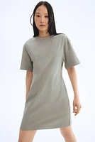 Defined-Waist T-Shirt Dress