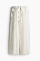 Pantalon en coton mélangé