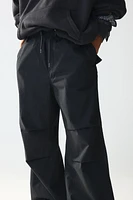 Loose Fit Parachute Pants