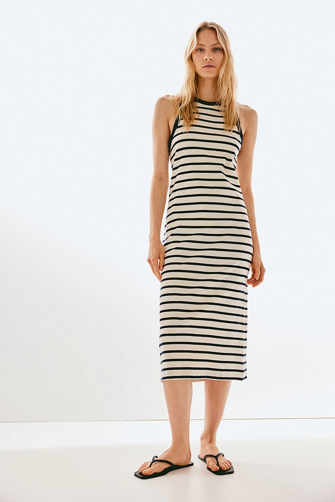 Ribbed Midi Dress