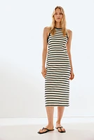 Ribbed Midi Dress