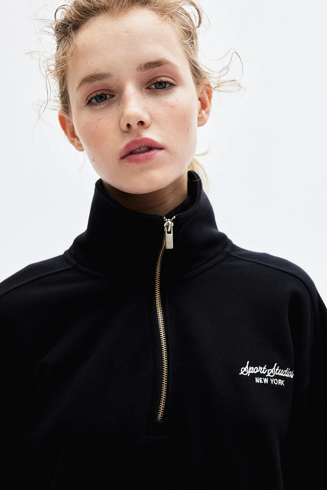 Half-zip Sweatshirt