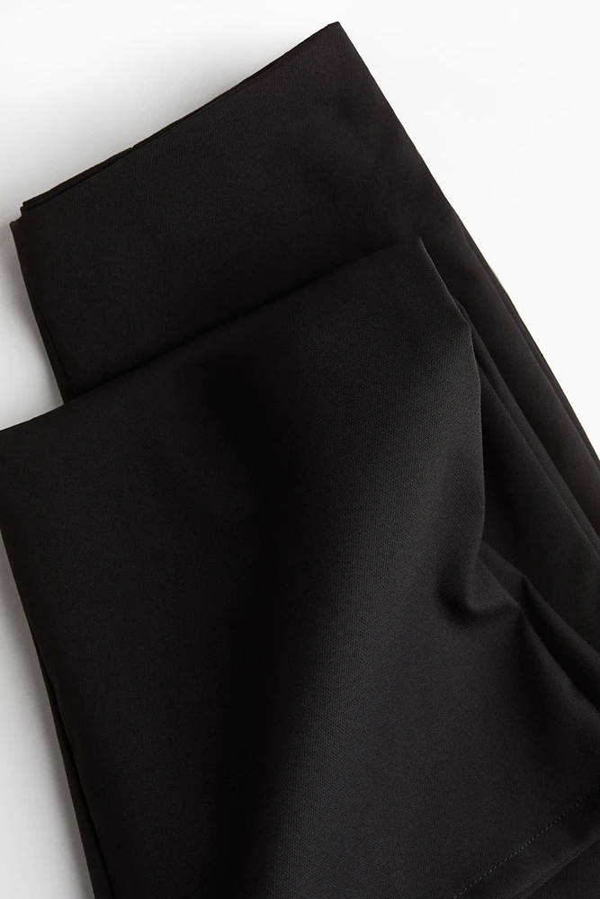 Pantalon large en sergé