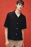 Regular Fit Jacquard-Knit Shirt