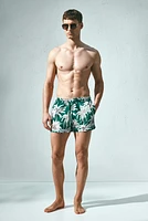 Patterned Swim Shorts