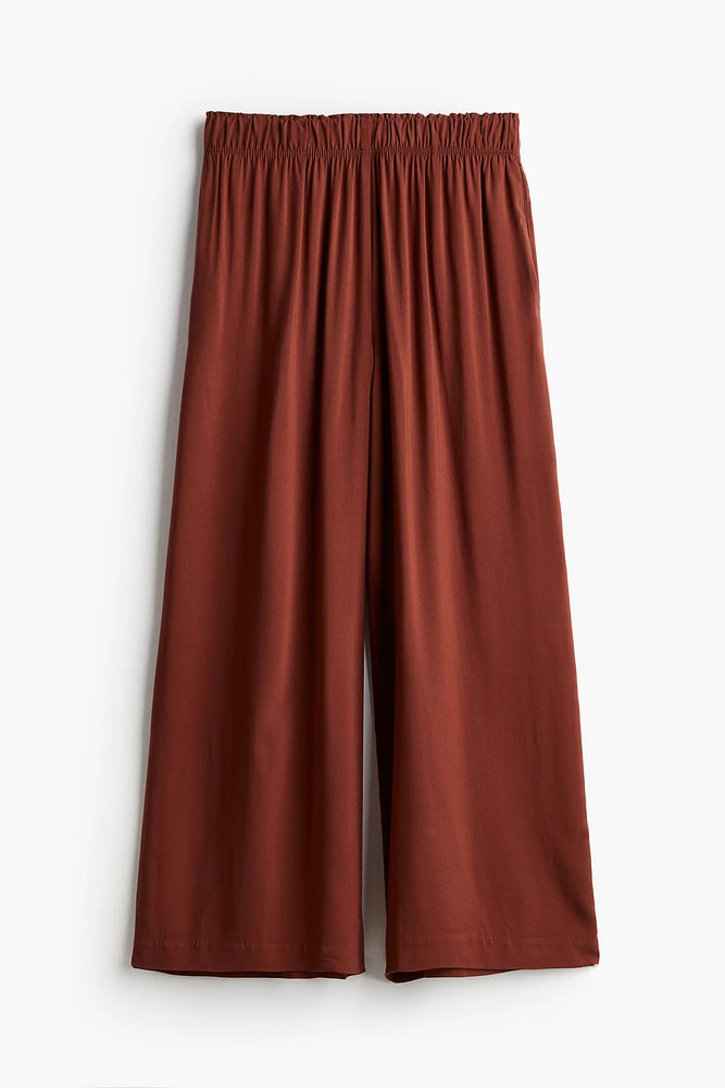 Crop Pull-on Pants