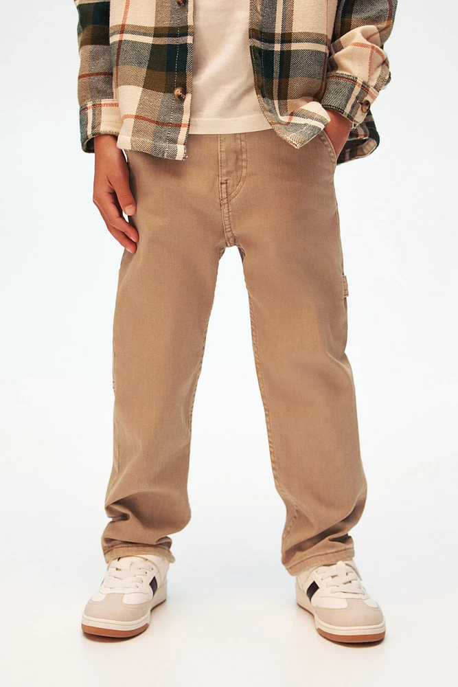 Relaxed Fit Carpenter Pants