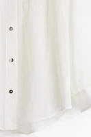 Chemise grande taille en ramie