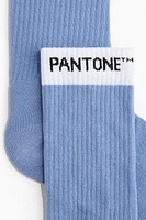 Motif-detail Socks