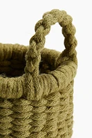 Panier de rangement en jute
