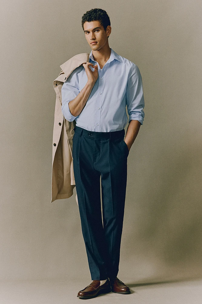 Slim Fit Easy-iron Shirt