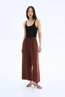 Crop Pull-on Pants