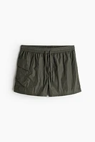 Leg-pocket Swim Shorts