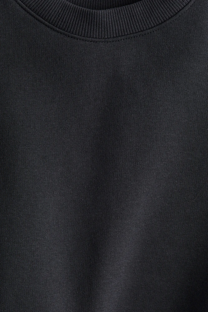 Oversized Crew-neck Sweatshirt