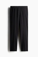 Slim-Fit Textured Pants