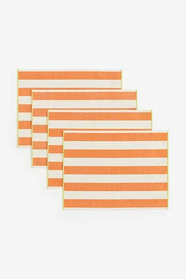 4-pack Striped Placemats