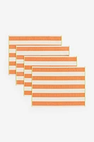 4-pack Striped Placemats