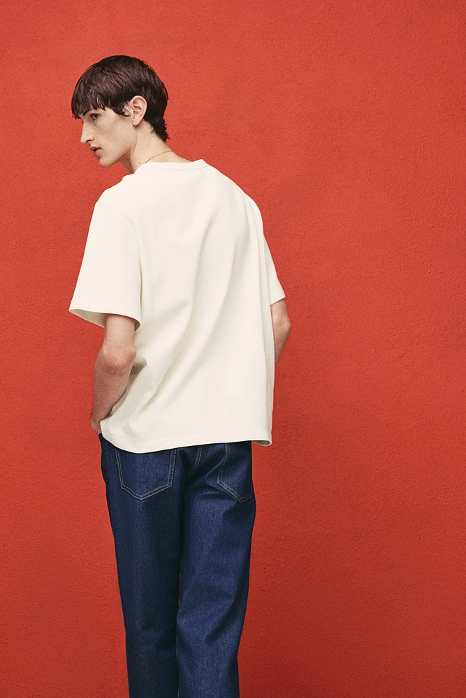 Regular Fit Waffled T-Shirt