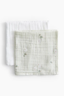 2-pack Small Muslin Cloths