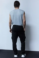 Slim Fit Sports Cargo Joggers