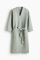 Waffled Bathrobe