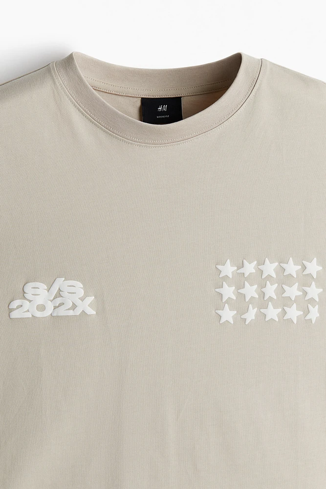 T-shirt imprimé Coupe Flottante