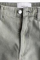 Denim Bermuda Shorts