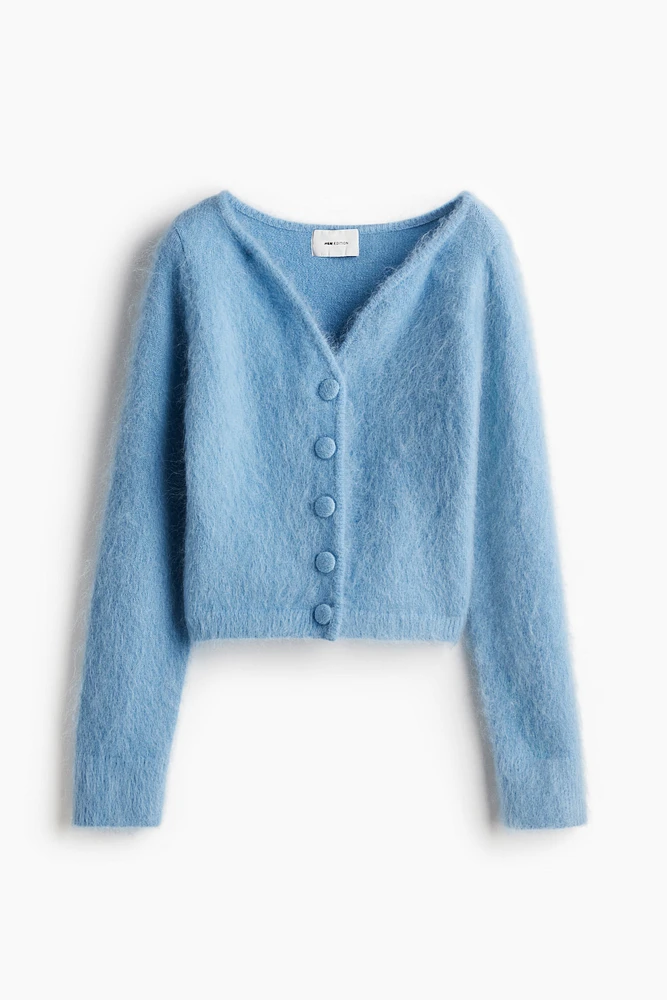 Mohair-Blend Cardigan