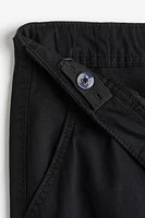 Lined Cotton Cargo Pants