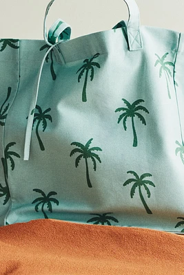 Patterned Beach Bag