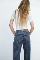 Wide High Jeans
