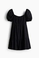 Ruffle-Trimmed Dress