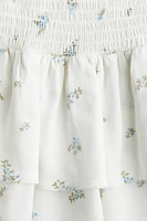 Smocked Skirt