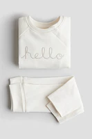Ensemble 2 pièces en coton