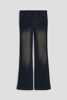 Pantalon évasé en jersey