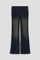 Pantalon évasé en jersey