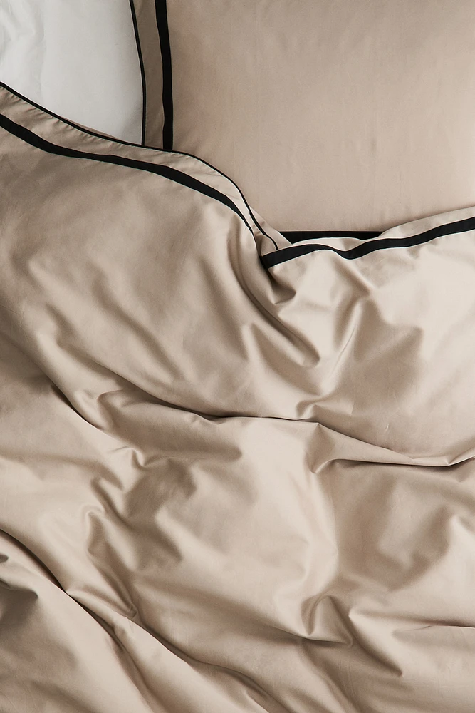 Egyptian Cotton Twin Duvet Cover Set