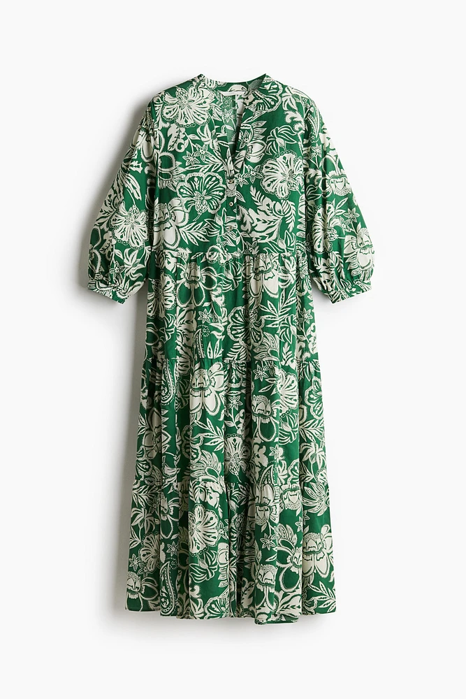 Tiered Midi Dress