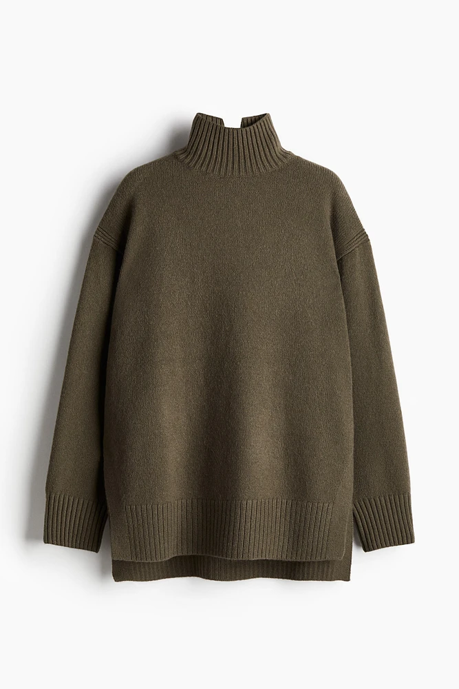 Oversized Turtleneck Sweater