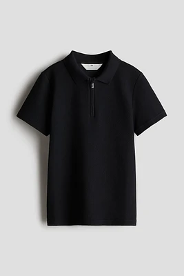 Half-Zip Polo Shirt