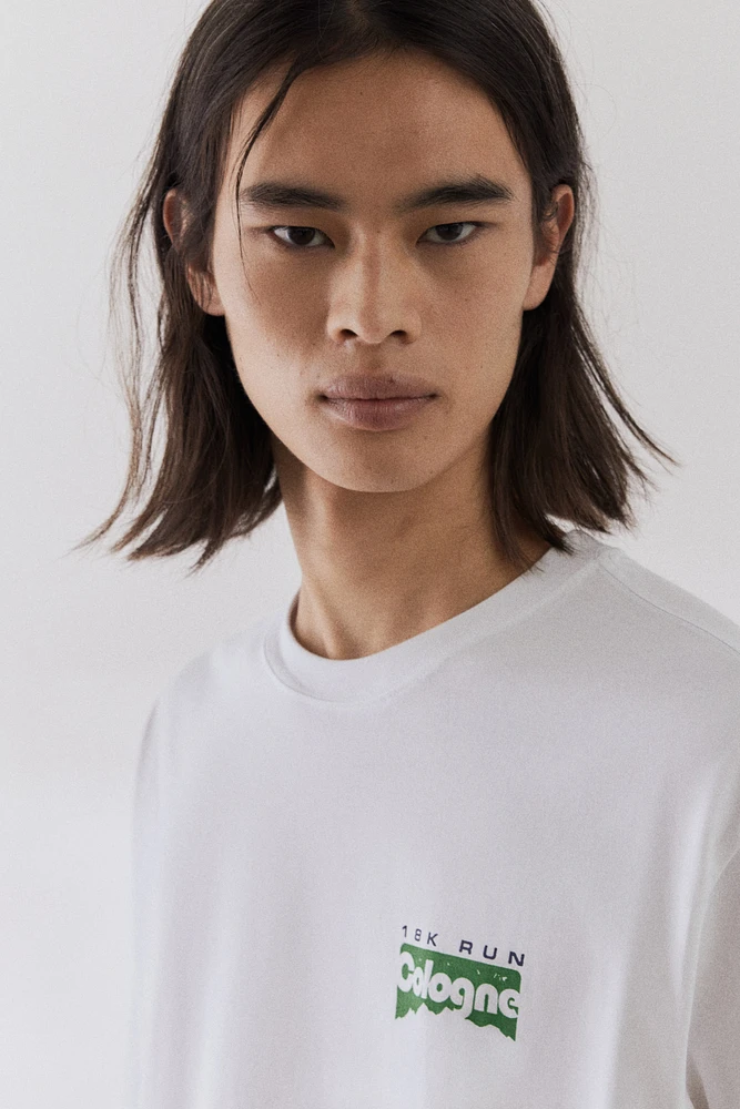 T-shirt imprimé Coupe Flottante