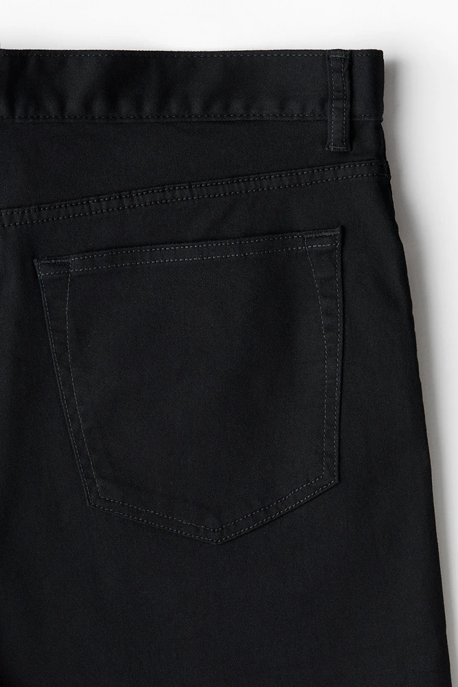 Regular-Fit Twill Shorts