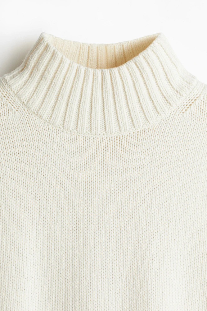 Regular Fit Mock Turtleneck Sweater