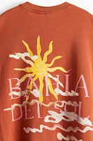 Oversized T-Shirt with Motif
