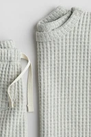 2-Piece Waffled Cotton Set